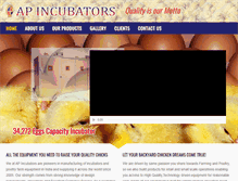 Tablet Screenshot of apincubators.com